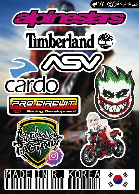 Stickers Marcas Motos #176 | Asv | Cardo