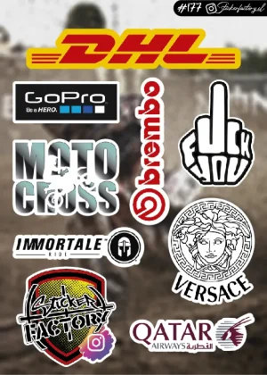 Stickers Marcas Motos #177 | Brembo | DHL