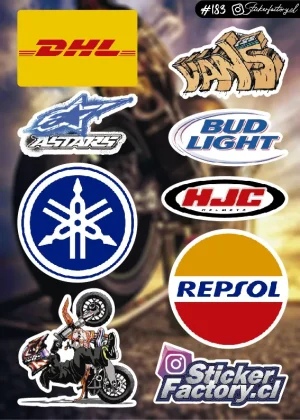 Stickers Marcas Motos #183 | Yamaha | Vans