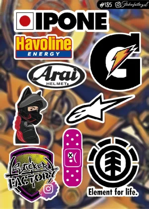 Stickers Marcas Motos #185 | Arai | Havoline