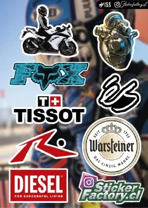Stickers Marcas Motos #188 | Diesel | Fox