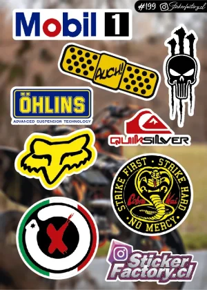 Stickers Marcas Motos #199 | Jorge Lorenzo | Fox
