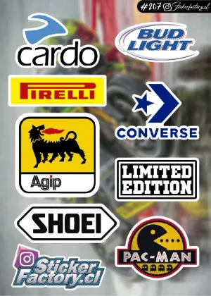 Stickers Marcas Motos #207 | Pirelli | Shoei