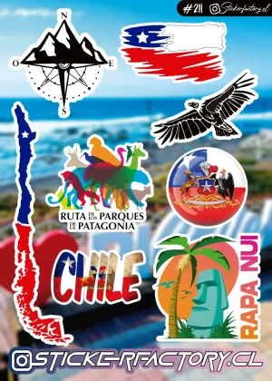 Stickers Chile #211