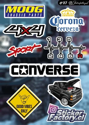 Stickers Marcas Autos #217 | Moog | 4x4