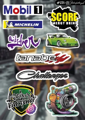 Stickers Marcas Autos #220 | Tanabe | Michelin