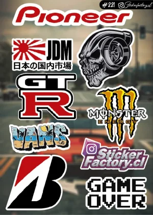 Stickers Marcas Autos #221 | Bridgestone | Vans