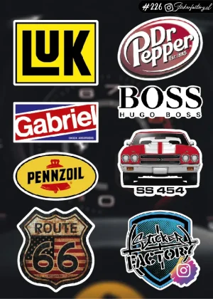 Stickers Marcas Autos #226 | Luk | Pennzoil