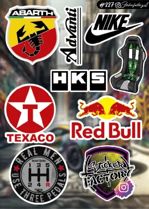 Stickers Marcas Autos #227 | Hks | Advanti