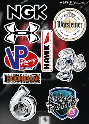 Stickers Marcas Autos #229 | Ngk | Hoonigan