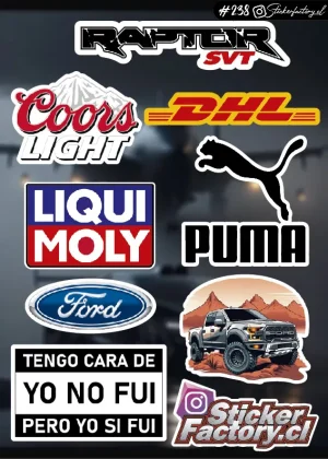 Stickers Marcas Autos #238 | Ford | Puma