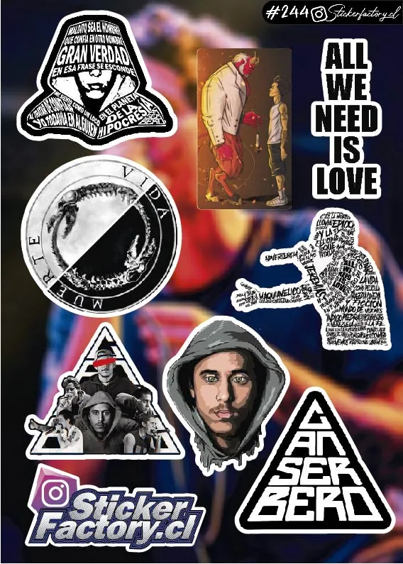 Stickers Canserbero #244