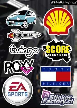 Stickers Marcas Autos #246 | Twingo | EA Sports