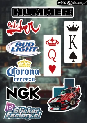 Stickers Marcas Autos #256 | NGK | Bud Light