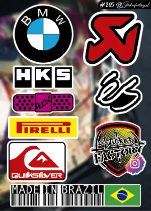 Stickers Marcas Autos #265 | Bmw | Pirelli
