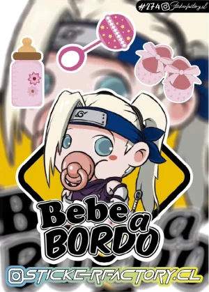 Stickers Bebé a bordo #274