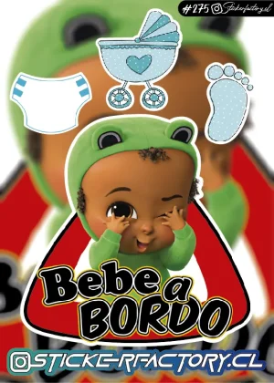 Stickers Bebé a bordo #275