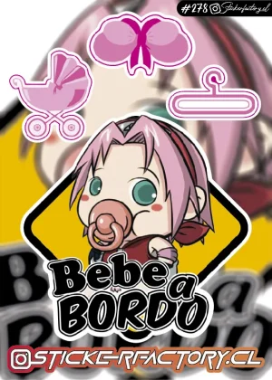 Stickers Bebé a bordo #278