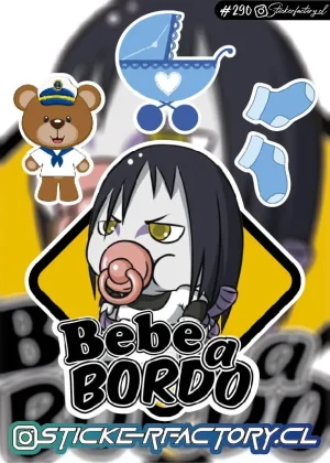 Stickers Bebé a bordo #290