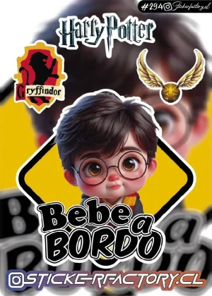 Stickers Bebé a bordo #294