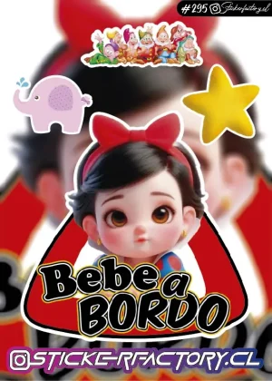 Stickers Bebé a bordo #295