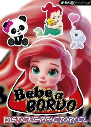 Stickers Bebé a bordo #303