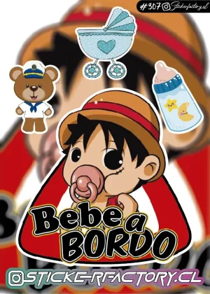 Stickers Bebé a bordo #307