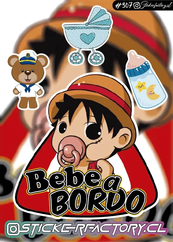 Stickers Bebé a bordo #307