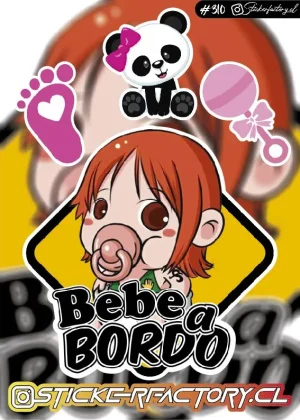 Stickers Bebé a bordo #310