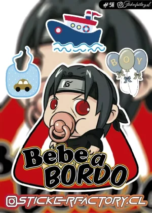 Stickers Bebé a bordo #311