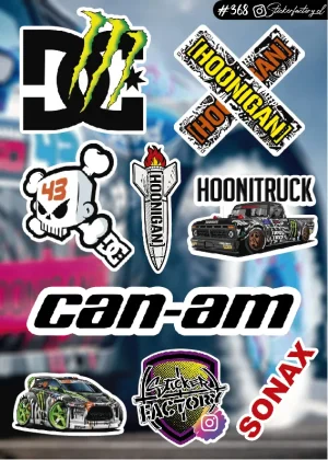 Stickers Marcas Autos #368 | Hoonitruck | Sonax