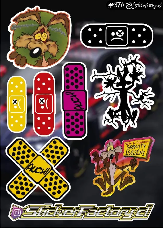 Stickers Parche Curita #370