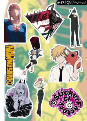 Stickers Chainsaw Man #374