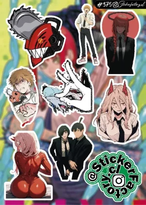 Stickers Chainsaw Man #375