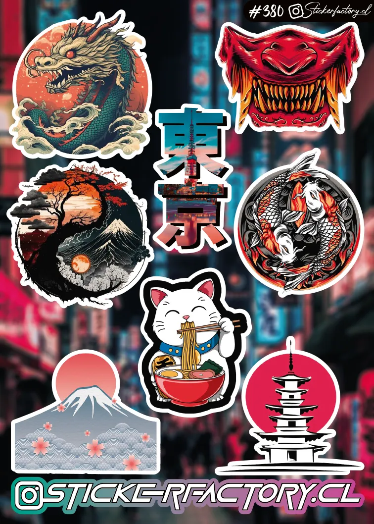 Stickers Japón #380