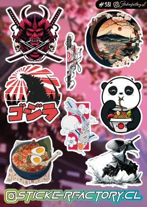 Stickers Japón #381