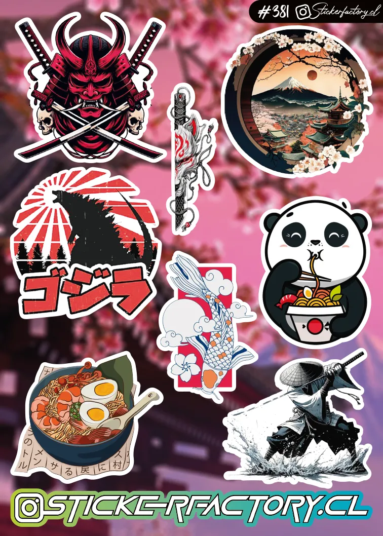 Stickers Japón #381