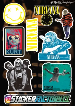 Stickers NIRVANA #386