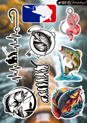 Stickers PESCA #389