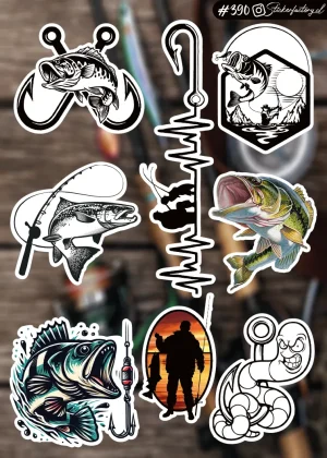 Stickers PESCA #390