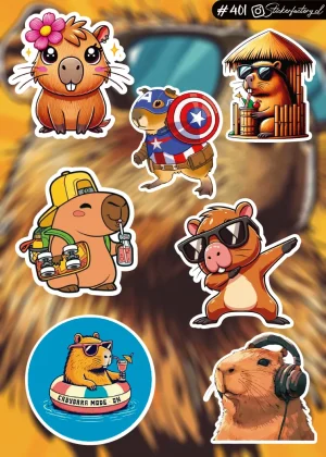 Stickers CAPIBARA #401