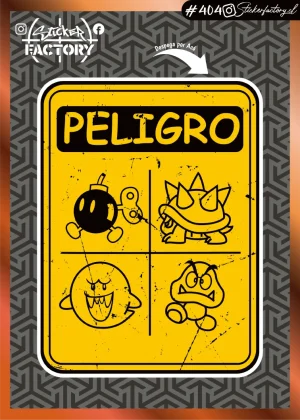 Sticker PELIGRO #404