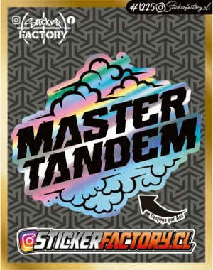 Sticker MASTER TANDEM #1225
