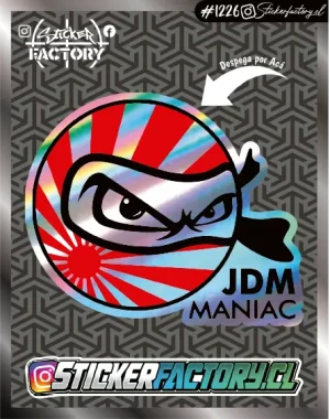 Sticker JDM MANIAC #1226