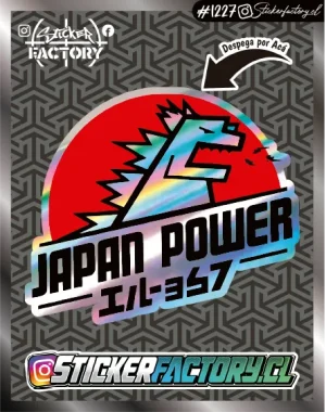 Sticker JAPÓN POWER #1227