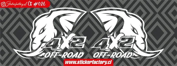 4X2 OFF - ROAD #CT026