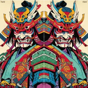 Pilares - Samurai P#012 (Oni)